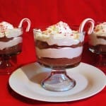 Candy Cane Chocolate Mousse