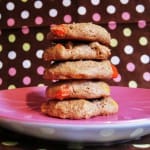 Peanut Butter Cookies with Reese's Pieces