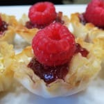 White Chocolate Raspberry Brie Cup
