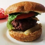 burger, sweet potatoes 020