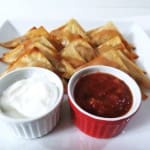 baked oatmeal. jalapeno bread, taco wontons 052