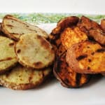 Grilled Potato Chips