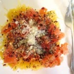 Spaghetti Squash with Tomatos