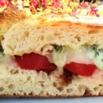 Caprese Pesto Panini Sandwich