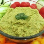 Jalapeño Cilantro Hummus