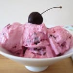 Cherry Chocolate Chip Frozen Yogurt