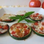 zucchini pizza, italian shrimp 115