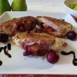 Pear and Cherry Stuffed Pork Loin