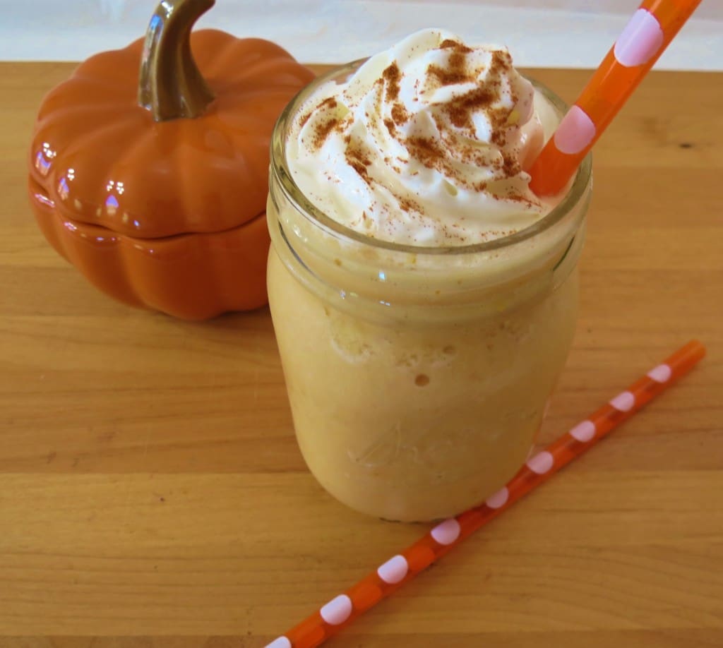 Pumpkin and Cream Frappe