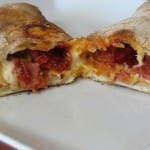 Sopressata and Genoa Salami Calzones