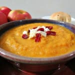 Roasted Carrot, Fennel and Apple Soup