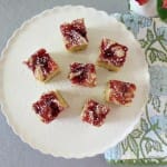 eggnog bread, plum jam brownies 044a