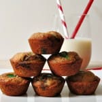 mini chocolate chip blondies