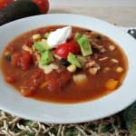 Southwestern Chicken Soup 