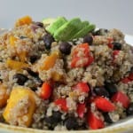 quinoa buttrnut squash and black beans 005a