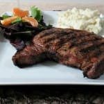 Orange, Soy and Red Wine Marinated Ribeye Steak 