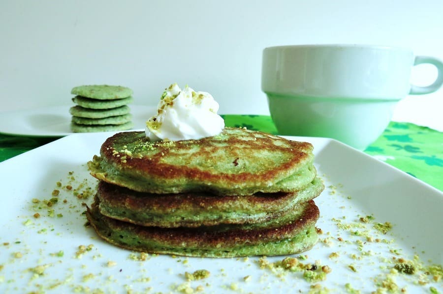 Pistachio Pancakes