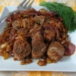 Pork Tenderloin with Caramalized Onions and Fennel