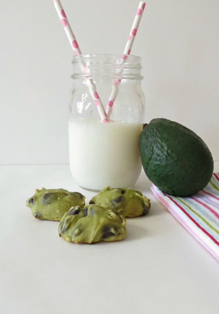 avocado chocolate chip cookies 