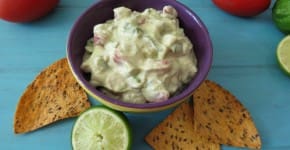 Lightened Up Guacamole