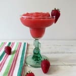 Skinny Strawberry Margarita