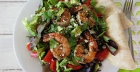 Garlic Lime Shrimp Salad