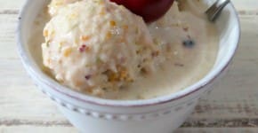 Pistachio Cherry Ice Cream