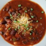 3 Bean Vegetarian Chili