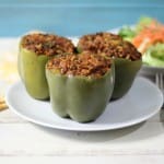 Lentil Stuffed Peppers