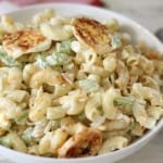 Lightened Up Macaroni Salad #SundaySupper